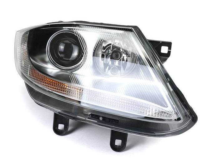 BMW Headlight Assembly - Passenger Side (Xenon) (Clear Turnsignal) 63127165720